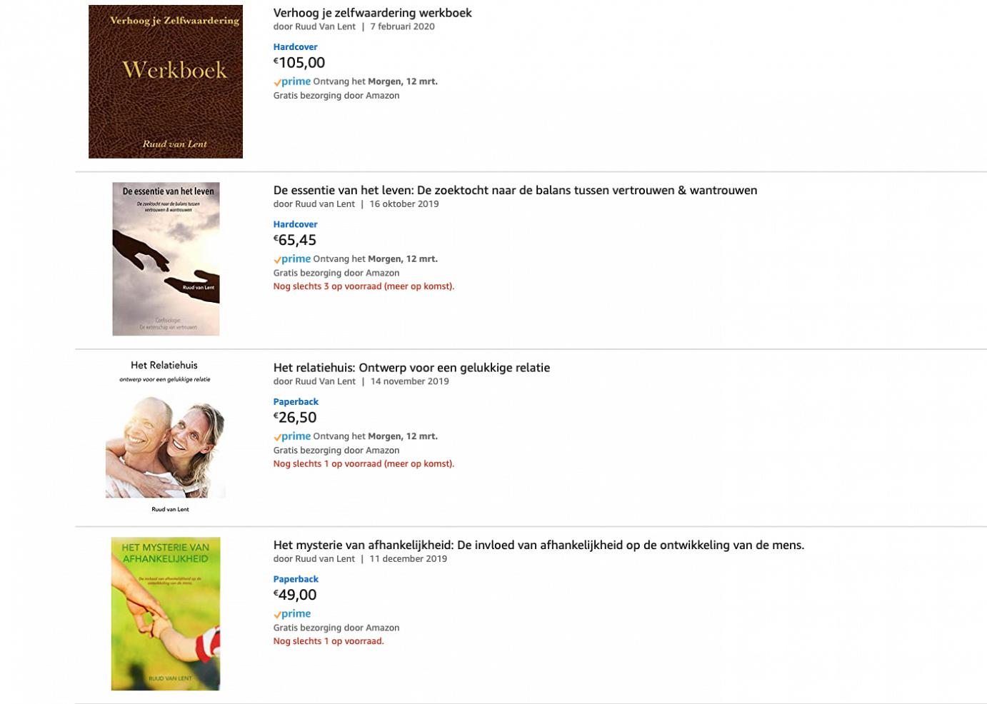 amazon.nl status